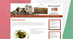 Desktop Screenshot of 1832restaurant.de